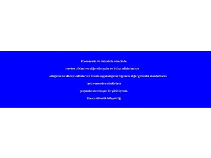 In the process of combating Covid-19, Karaca continues to offer its services successfully.