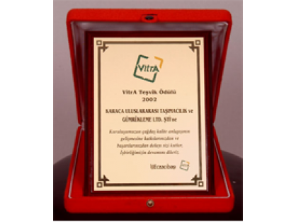 Karaca was awarded in 2002 with “Supplier Quality Award 2002”